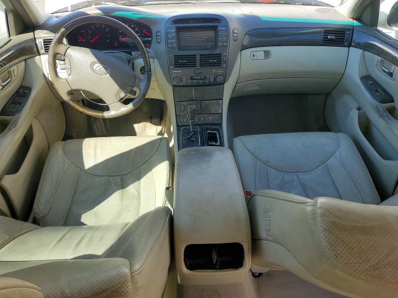 2001 Lexus Ls 430 VIN JTHBN30F010009328 COPART salvage auction — FRONT END, CA - SALVAGE CERTIFICATE, sold $425 on 2026-07-17 (photo 8)