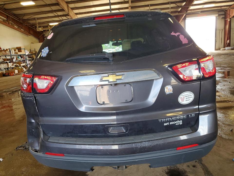 2013 Chevrolet Traverse VIN 1GNKRFED7DJ124741 COPART salvage auction — FRONT END, Mi - Certificate Of Title, sold $775 on 2026-07-31 (photo 6)