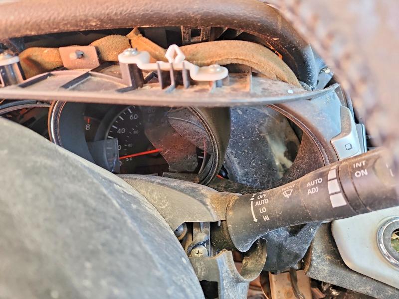 2012 Nissan Murano VIN JN8AZ1MU0CW100845 COPART salvage auction — ALL OVER, Tx - Salvage Vehicle Title, sold $15 on 2026-07-29 (photo 9)