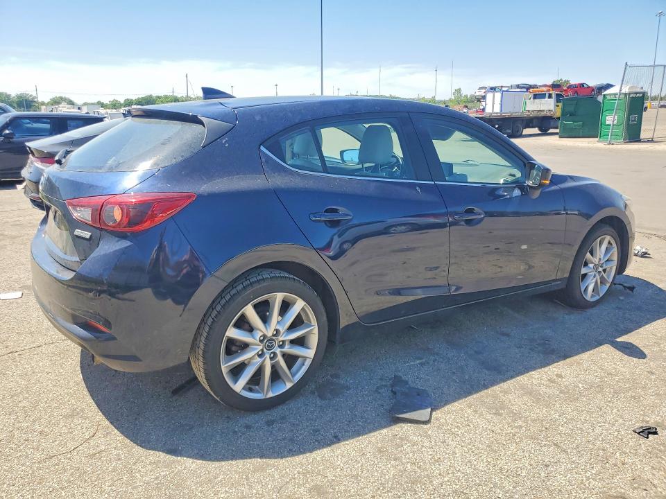 2017 Mazda 3 VIN JM1BN1M38H1131641 COPART salvage auction — NORMAL WEAR, Oh - Certificate Of Title, sold $8,700 on 2026-07-28 (photo 3)