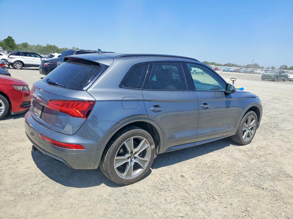 2019 Audi Q5 VIN WA1CNAFY6K2084893 COPART salvage auction — FRONT END, CA - SALVAGE CERTIFICATE, sold $10,400 on 2026-07-14 (photo 3)