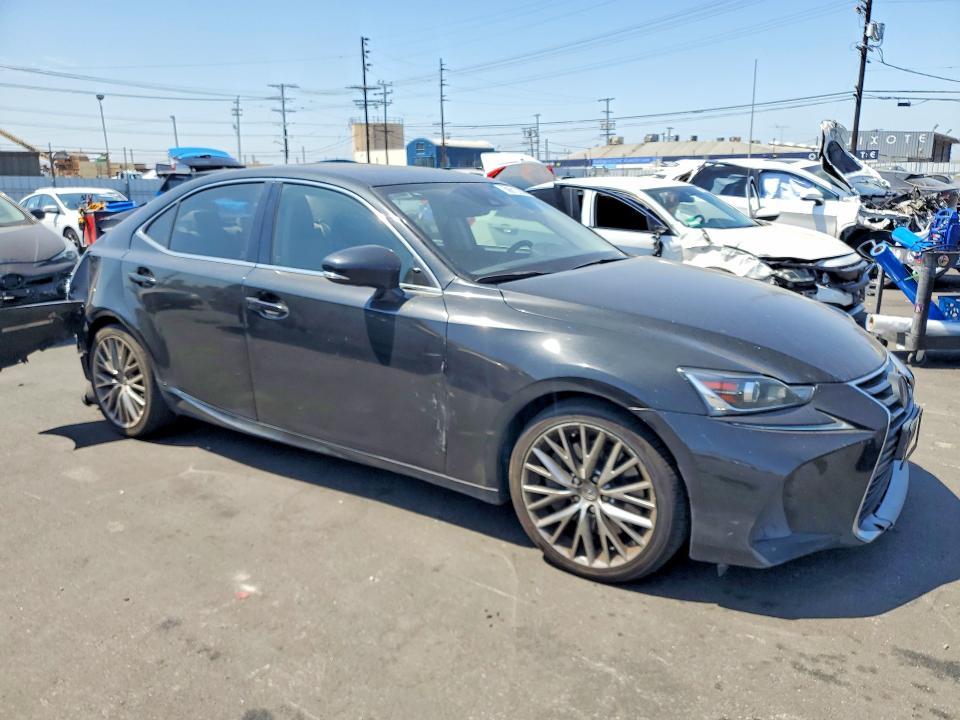 2017 Lexus Is VIN JTHBA1D20H5046433 COPART salvage auction — REAR END, Ca - Salvage Certificate, sold $2,150 on 2026-07-06 (photo 4)