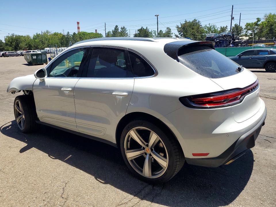 2022 Porsche Macan VIN WP1AA2A51NLB07666 COPART salvage auction — FRONT END, Co - Public - Salvage Title, sold $675 on 2026-07-21 (photo 2)
