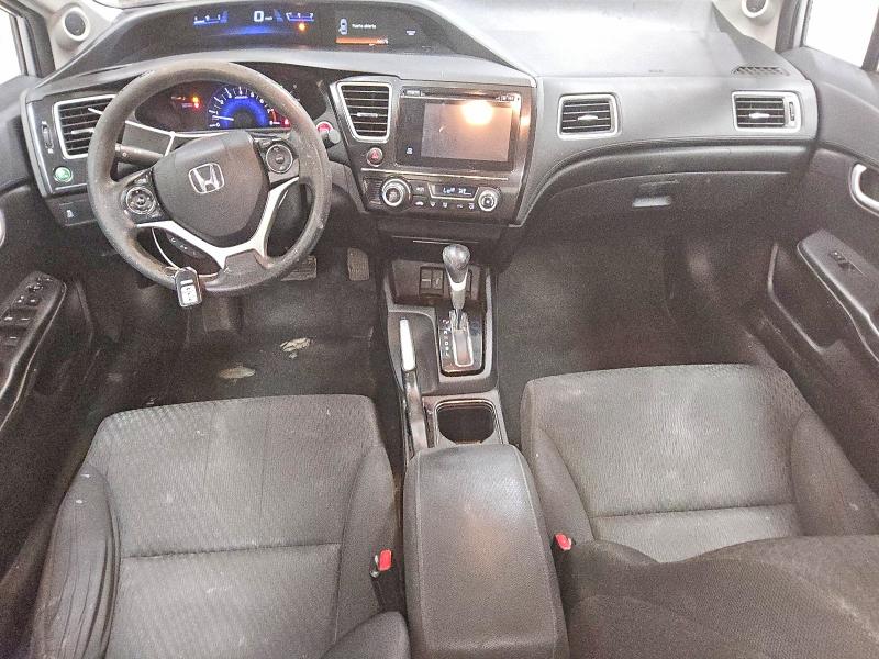 2015 Honda Civic VIN 19XFB2F83FE206586 COPART salvage auction — FRONT END, Wv - Certificate Of Title, sold $3,300 on 2026-07-07 (photo 8)