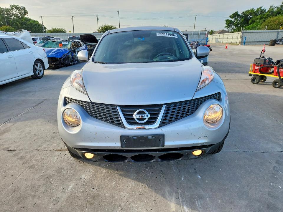 2014 Nissan Juke VIN JN8AF5MV7ET481333 COPART salvage auction — REAR END, Tx - Salvage Vehicle Title, sold $1,150 on 2026-07-09 (photo 5)