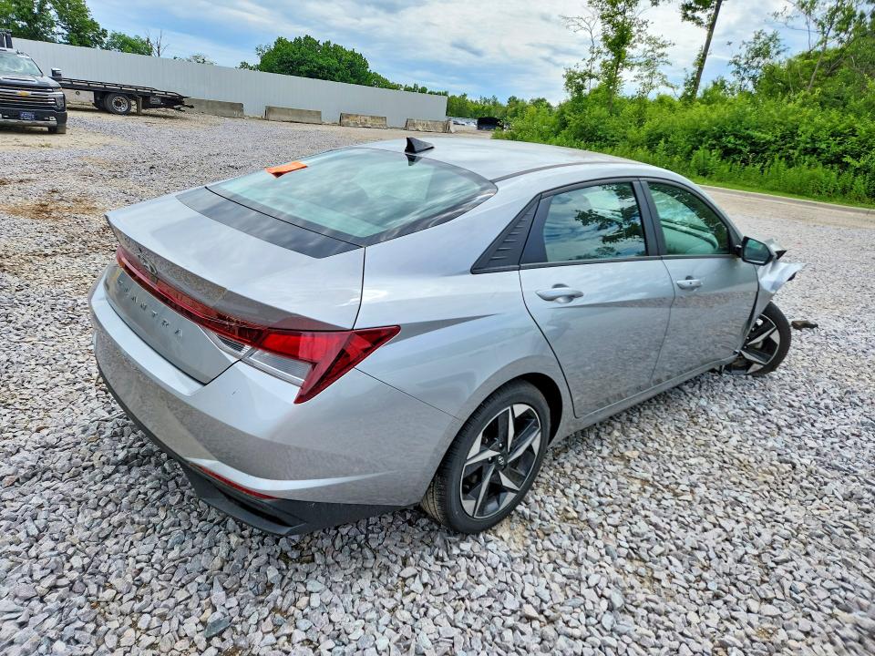 2023 Hyundai Elantra VIN 5NPLS4AG9PH096508 COPART salvage auction — FRONT END, Wi - Junked Vehicle Bill Of Sale, sold $3,300 on 2026-07-08 (photo 3)