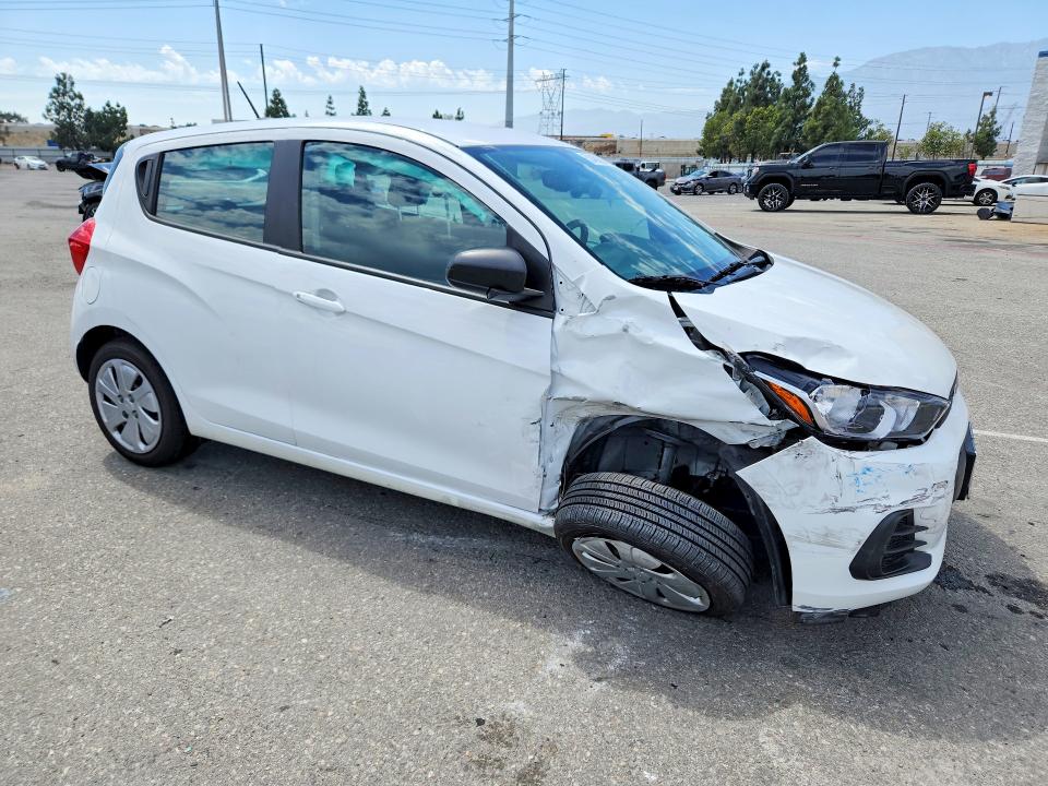 2017 Chevrolet Spark VIN KL8CB6SA7HC741748 COPART salvage auction — FRONT END, Ca - Salvage Certificate, sold $925 on 2026-07-30 (photo 4)