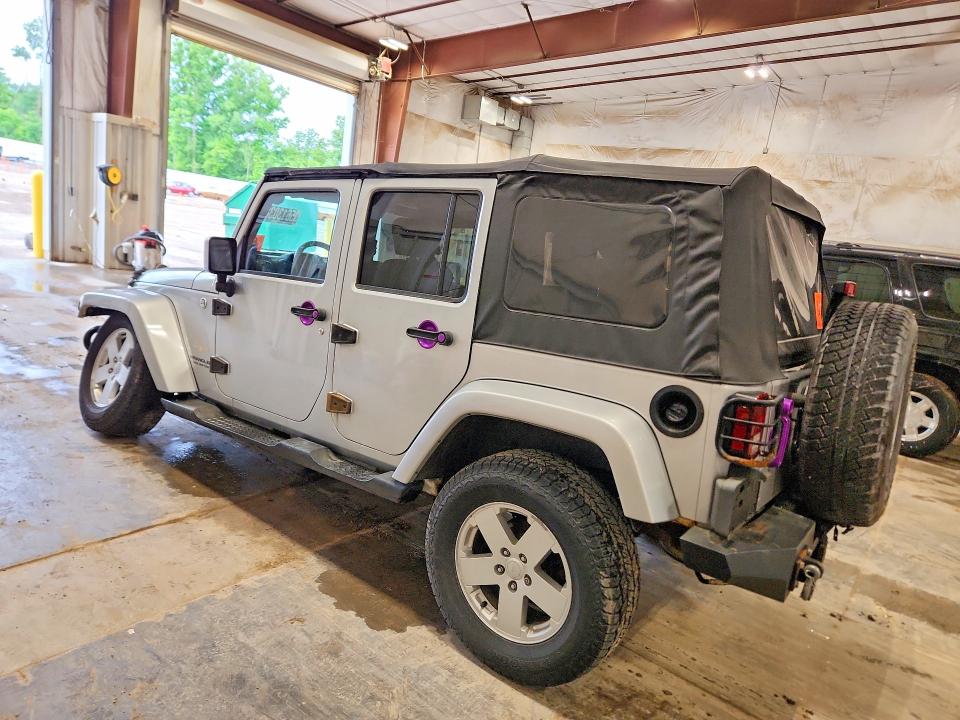 2007 Jeep Wrangler / VIN 1J4GA59117L148553 COPART salvage auction — UNDERCARRIAGE, In - Certificate Of Title, sold $500 on 2026-07-09 (photo 2)
