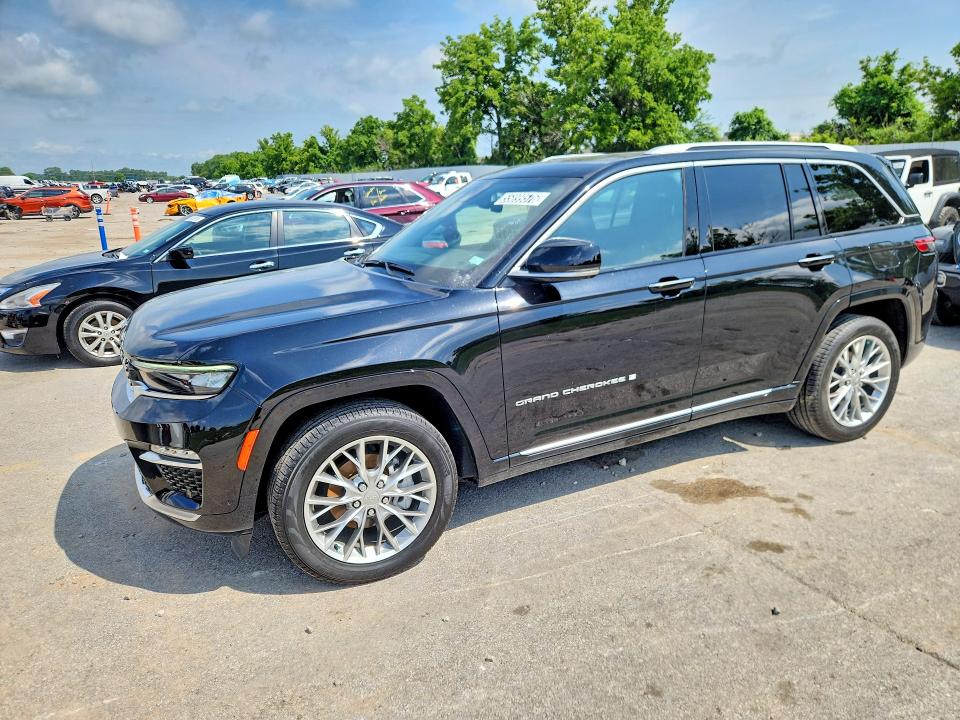 2023 Jeep Grand cherokee VIN 1C4RJHEG8PC586707 COPART salvage auction — MINOR DENT/SCRATCHES, Mo - Certificate Of Title, sold $31,750 on 2026-07-02 (photo 1)