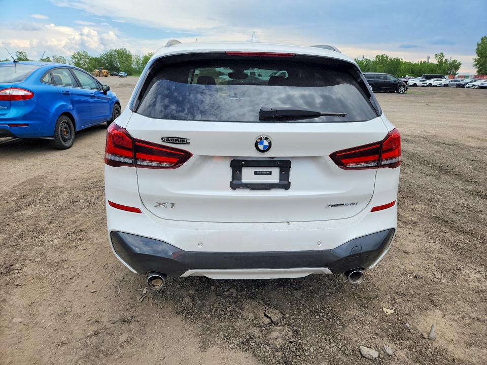 2021 BMW X1 VIN WBXJG9C05M5T09331 COPART salvage auction — FRONT END, QC - GRAVEMENT ACCIDENTE, sold $4,600 on 2026-07-28 (photo 6)