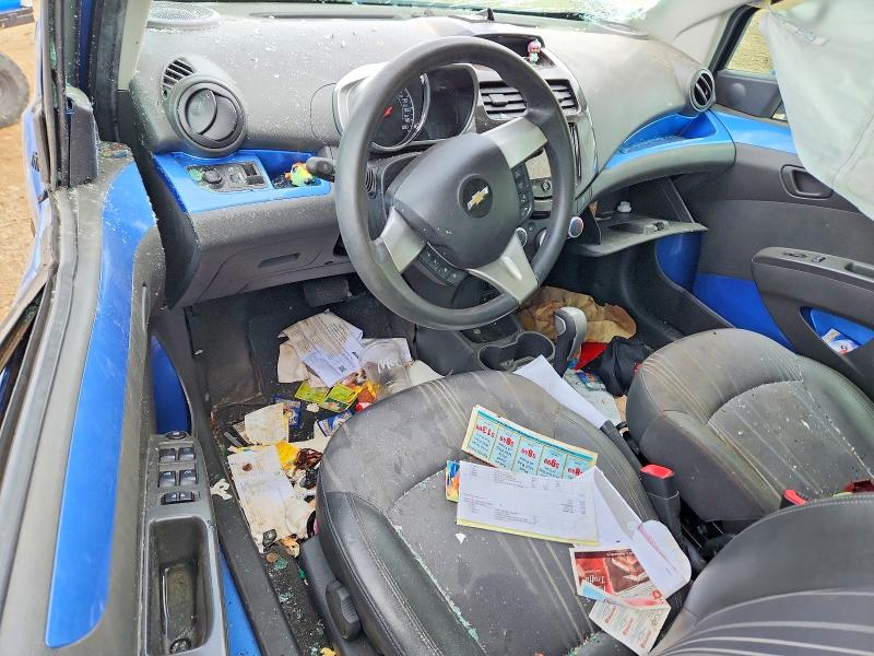 2015 Chevrolet Spark VIN KL8CD6S95FC762613 COPART salvage auction — SIDE, Il - Salvage Certificate, sold $275 on 2026-07-30 (photo 8)