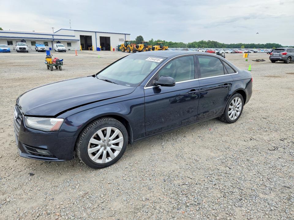 2013 Audi A4 VIN WAUBFAFL9DN025550 COPART salvage auction — MECHANICAL, Nc - Dealer Only Clean Title, sold $550 on 2026-07-13 (photo 1)