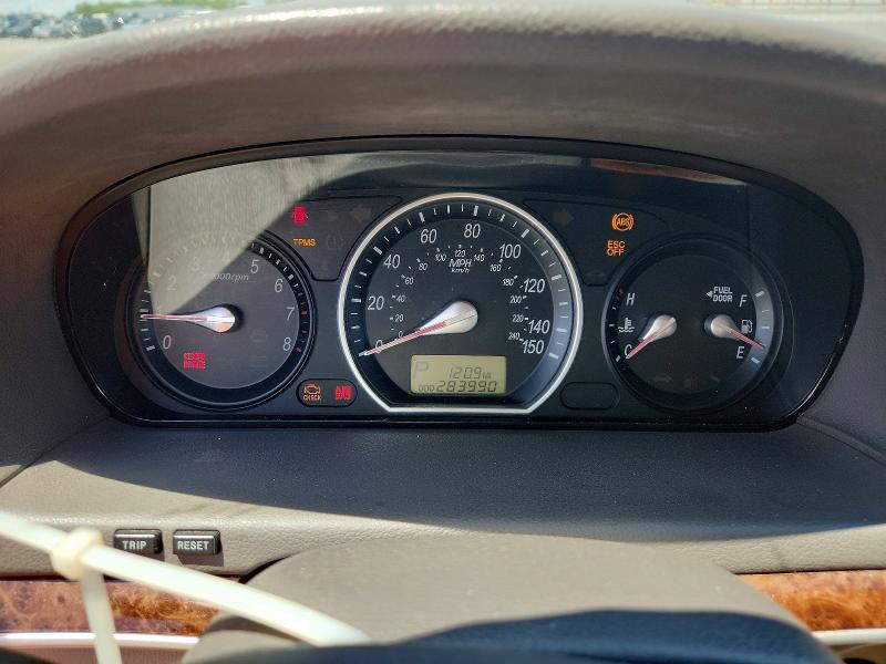 2008 Hyundai Sonata VIN 5NPET46C88H321420 COPART salvage auction — FRONT END, Fl - Cert Of Title Slvg Rebuildable, sold $275 on 2026-07-06 (photo 9)