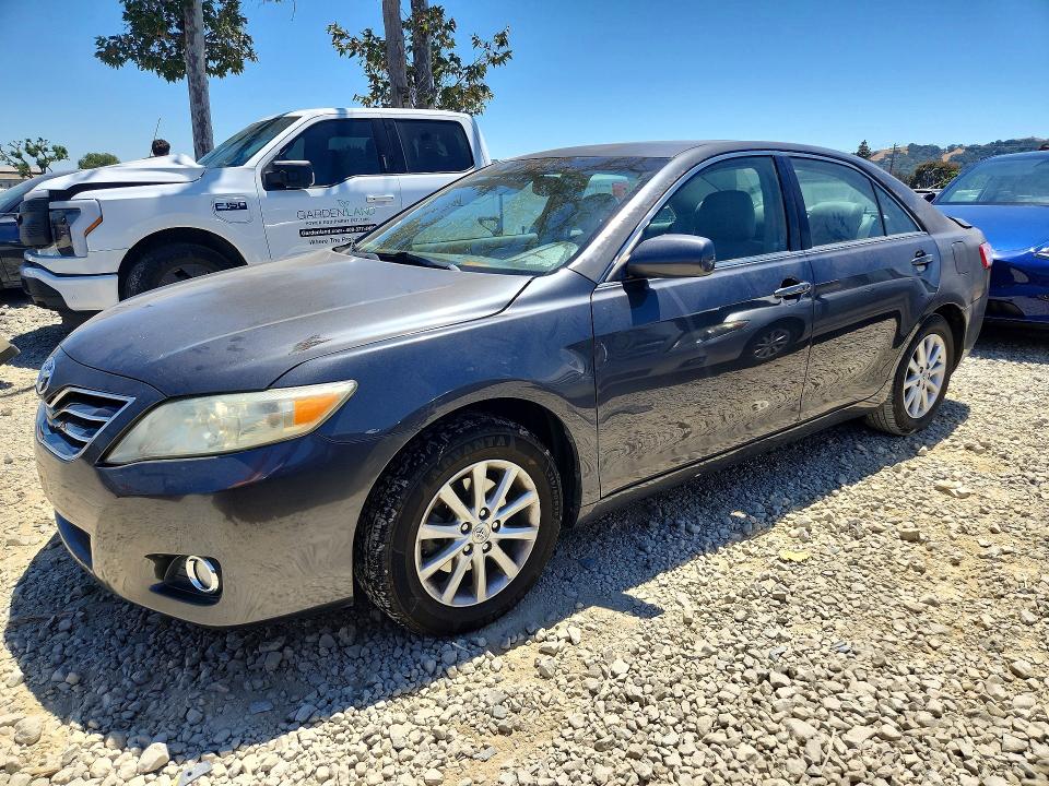 2011 Toyota Camry VIN 4T1BK3EK9BU613949 COPART salvage auction — REAR END, Ca - Salvage Certificate, sold $1,250 on 2026-07-02 (photo 1)