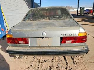 1988 BMW 7 series VIN WBAGC8318J2767431 COPART salvage auction — FRONT END, AZ - CERTIFICATE OF TITLE, sold $300 on 2026-07-23 (photo 6)