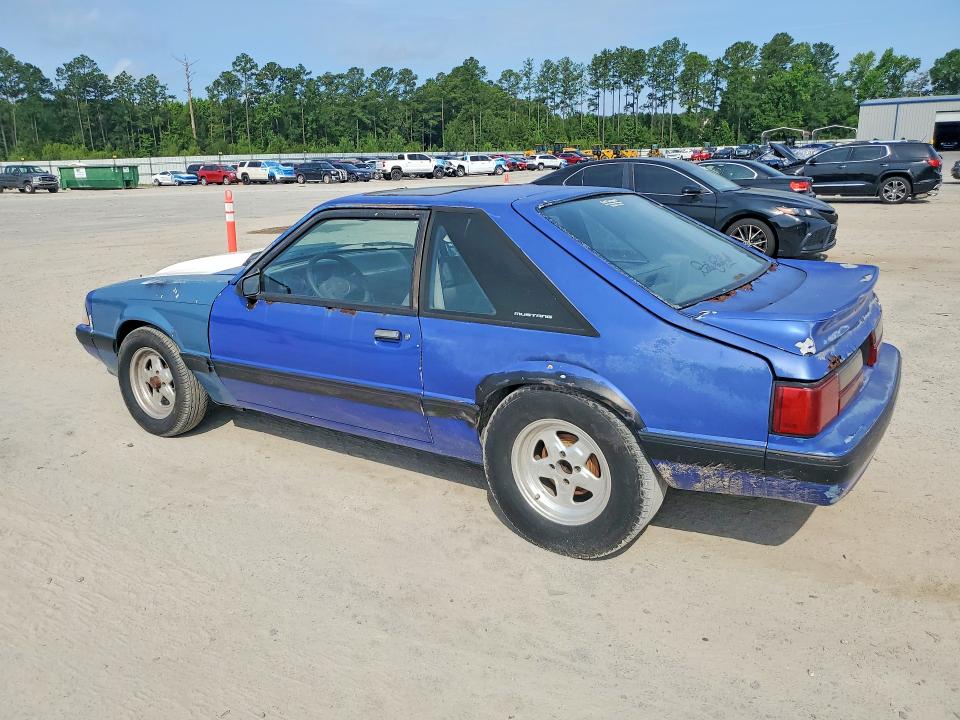 1989 Ford Mustang VIN 1FABP41E9KF187153 COPART salvage auction — MINOR DENT/SCRATCHES, Sc - Certificate Of Title (P), sold $2,600 on 2026-07-08 (photo 2)