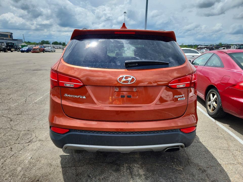 2013 Hyundai Santa fe VIN 5XYZUDLB7DG008094 COPART salvage auction — SIDE, Oh - Cert Of Title-Salvage, sold $1,950 on 2026-07-10 (photo 6)