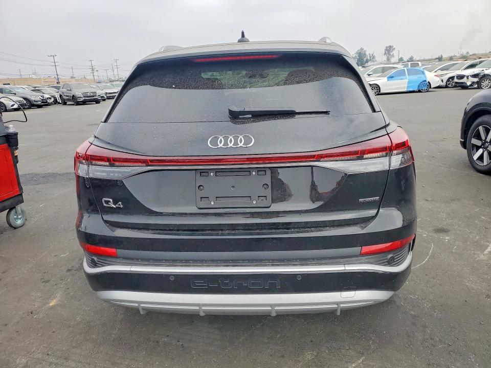 2024 Audi Q4 e-tron VIN WA1LUBFZ0RP037454 COPART salvage auction — FRONT END, Ca - Salvage Certificate, sold $15,100 on 2026-08-19 (photo 6)