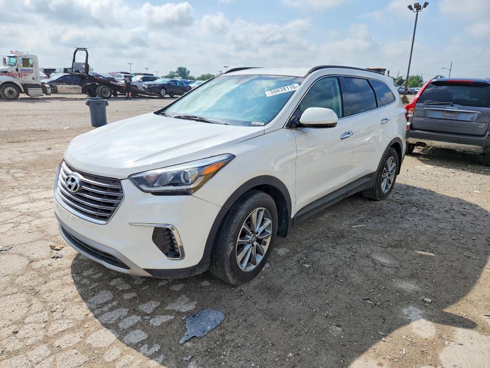 2017 Hyundai Santa fe VIN KM8SMDHF1HU206067 COPART salvage auction — MINOR DENT/SCRATCHES, In - Certificate Of Title (P), sold $3,150 on 2026-07-07 (photo 1)