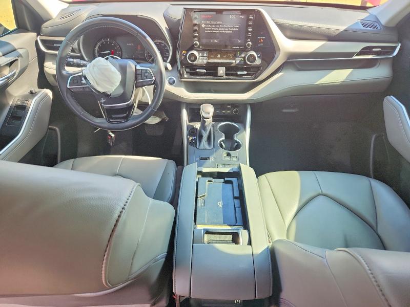 2020 Toyota VIN 5TDGZRAH4LS506140 COPART salvage auction — FRONT END, Al - Cert Of Title-Salvage Title, sold $7,700 on 2026-07-29 (photo 8)