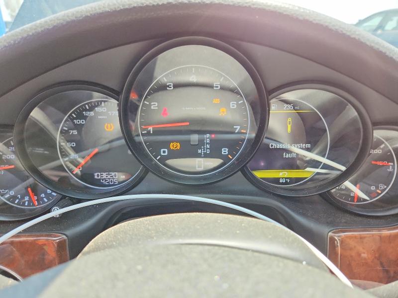 2012 Porsche Panamera VIN WP0AA2A7XCL072206 COPART salvage auction — FRONT END, Ca - Dis/Dlr/Exp Only Clean Title (P), sold $8,100 on 2026-07-17 (photo 9)