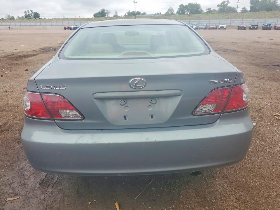 2004 Lexus ES VIN JTHBA30G245030354 COPART salvage auction — FRONT END, Co - Salvage Title, sold $600 on 2026-07-27 (photo 6)