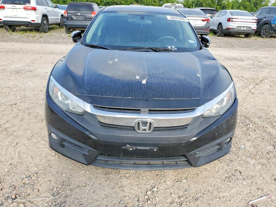 2018 Honda Civic VIN JHMFC1F33JX036460 COPART salvage auction — WATER/FLOOD, Tx - Salvage Title-Flood Damage, sold $150 on 2026-07-24 (photo 5)
