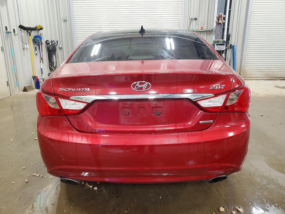 2012 Hyundai Sonata VIN 5NPEC4AB7CH464706 COPART salvage auction — FRONT END, Ok - Certificate Of Title, sold $1,000 on 2026-07-17 (photo 6)