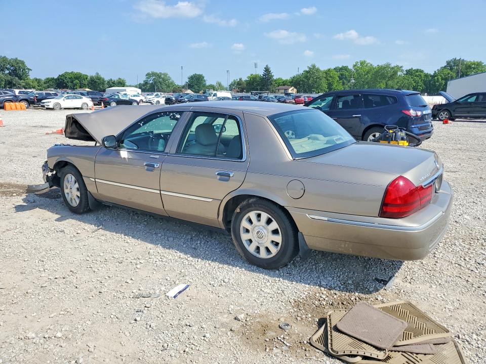 2004 Mercury Grand marquis VIN 2MEFM75WX4X669371 COPART salvage auction — FRONT END, OH - CERT OF TITLE-SALVAGE, sold $125 on 2026-07-21 (photo 2)