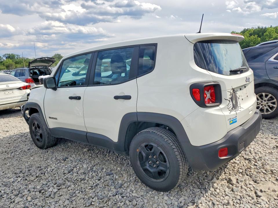 2021 Jeep VIN ZACNJDAB0MPM54577 COPART salvage auction — FRONT END, Ma - Cert Of Title-Salvage, sold $2,700 on 2026-07-06 (photo 2)
