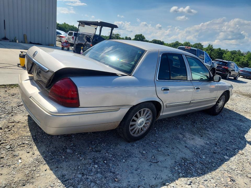 2008 Mercury Grand marquis VIN 2MEFM75V58X661451 COPART salvage auction — SIDE, GA - CERT OF TITLE-SALVAGE, sold $400 on 2026-07-09 (photo 3)