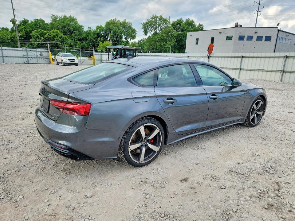2022 Audi A5 VIN WAUEACF58NA020017 COPART salvage auction — SIDE, OH - CERT OF TITLE-SALVAGE, sold $14,200 on 2026-07-02 (photo 3)