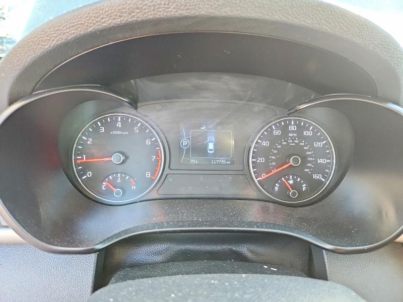 2016 Kia Optima VIN 5XXGT4L36GG072333 COPART salvage auction — FRONT END, Ca - Salvage Certificate, sold $1,250 on 2026-07-28 (photo 9)