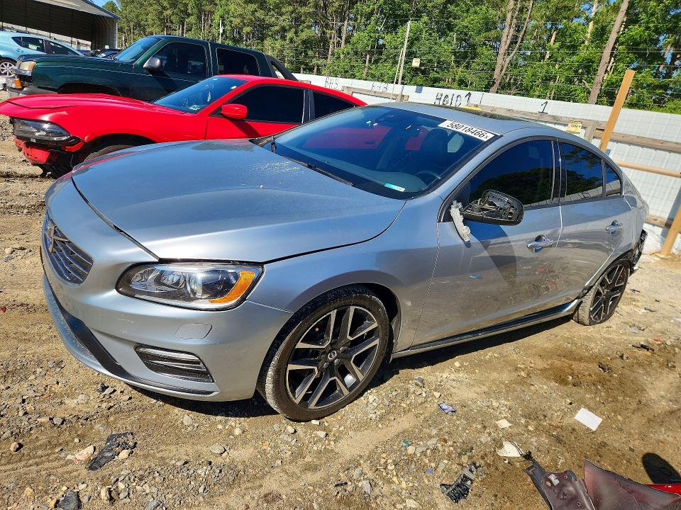 2017 Volvo S60 VIN YV126MFLXH2434503 COPART salvage auction — REAR END, Md - Cert Of Salvage > 75% Damage, sold $825 on 2026-08-25 (photo 1)