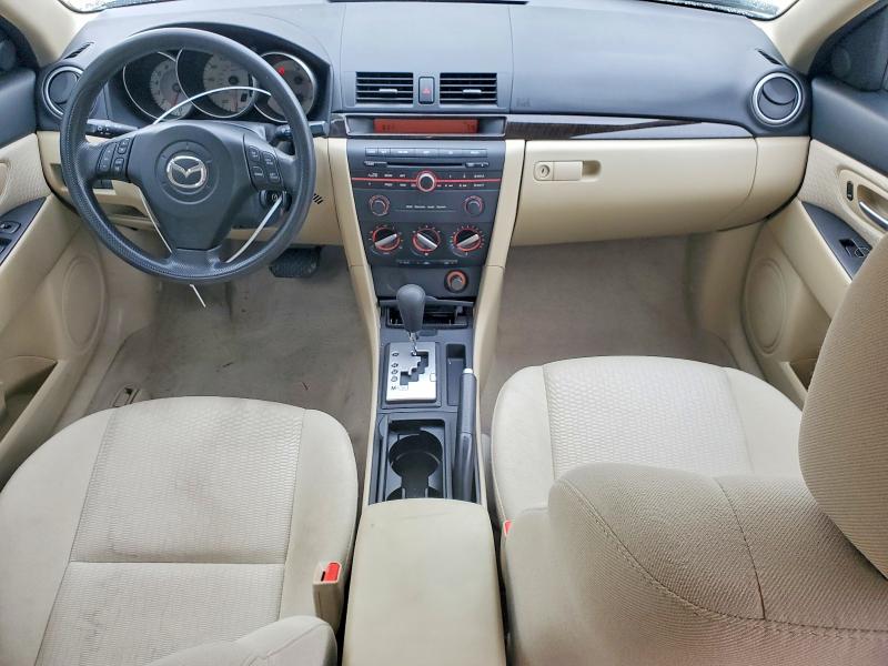 2007 Mazda 3 VIN JM1BK32F271736903 COPART salvage auction — FRONT END, Nc - Salvage Certificate Of Title, sold $275 on 2026-07-31 (photo 8)