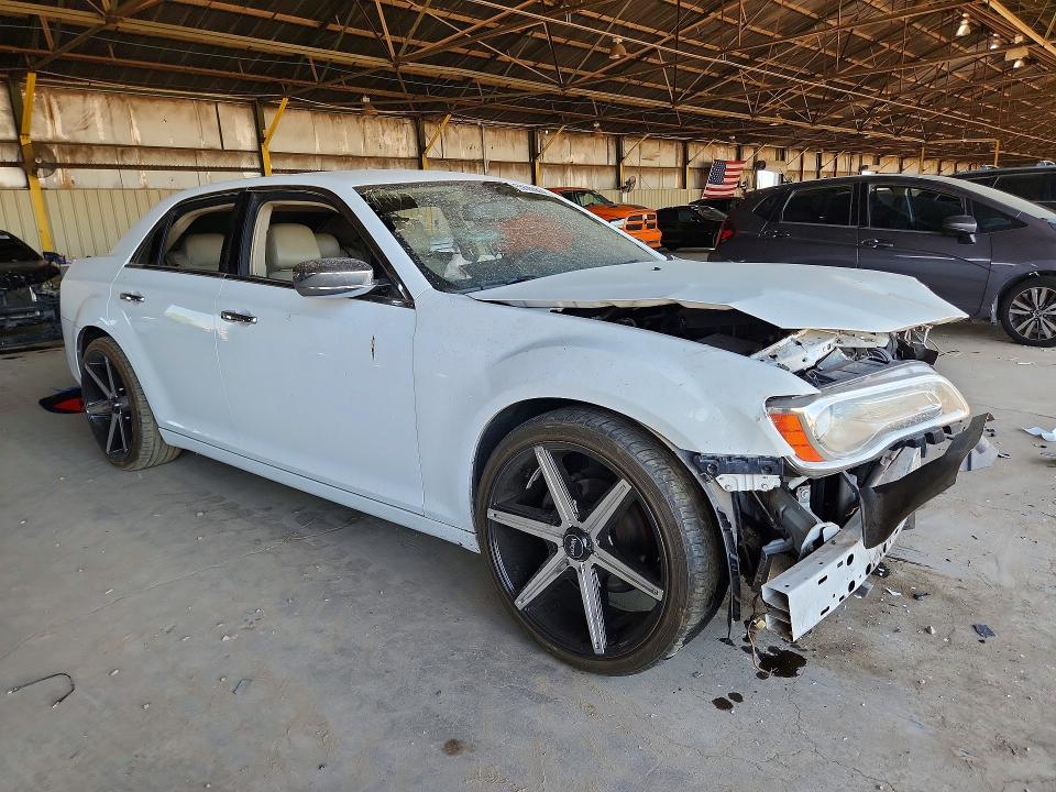 2012 Chrysler 300 VIN 2C3CCACG8CH204200 COPART salvage auction — FRONT END, Az - Certificate Of Title (P), sold $500 on 2026-07-27 (photo 4)