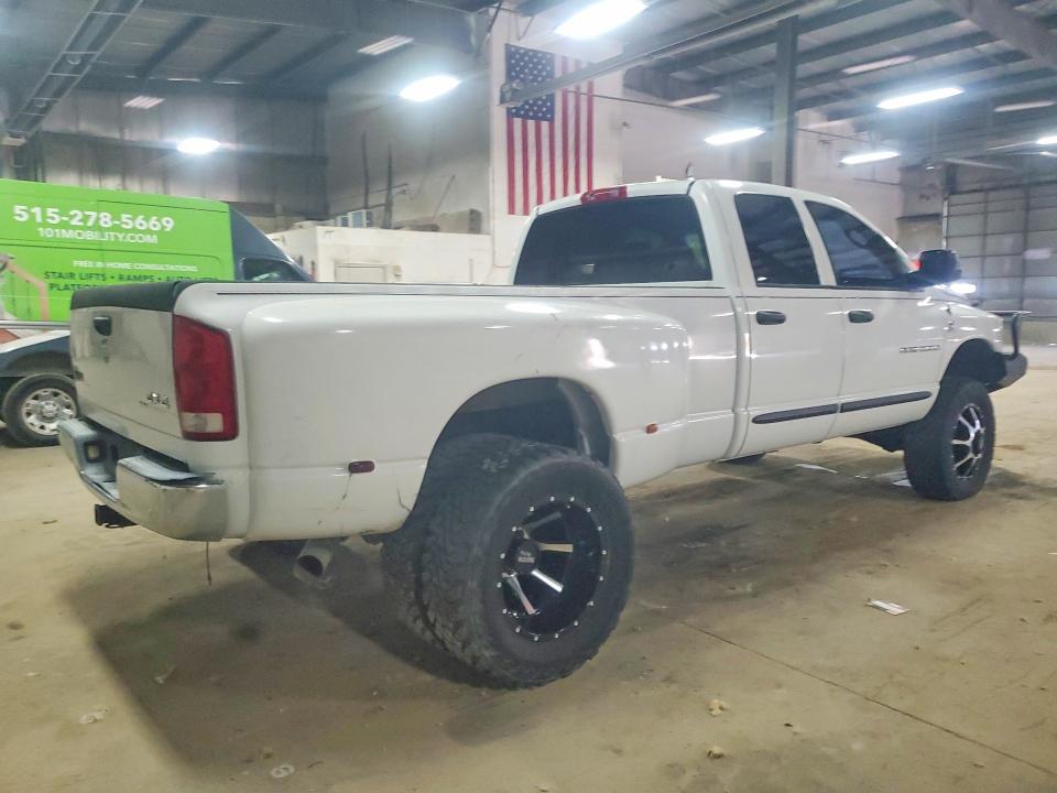 2006 Dodge Ram VIN 3D7MX48C76G101081 COPART salvage auction — HAIL, Mo - Salvage Certificate Of Title, sold $7,700 on 2026-08-21 (photo 3)
