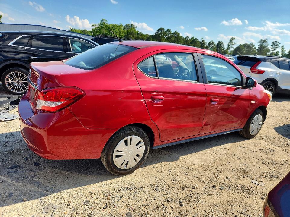 2020 Mitsubishi VIN ML32F3FJXLHF08089 COPART salvage auction — STRIPPED, Va - Certificate Of Title, sold $1,850 on 2026-07-07 (photo 3)