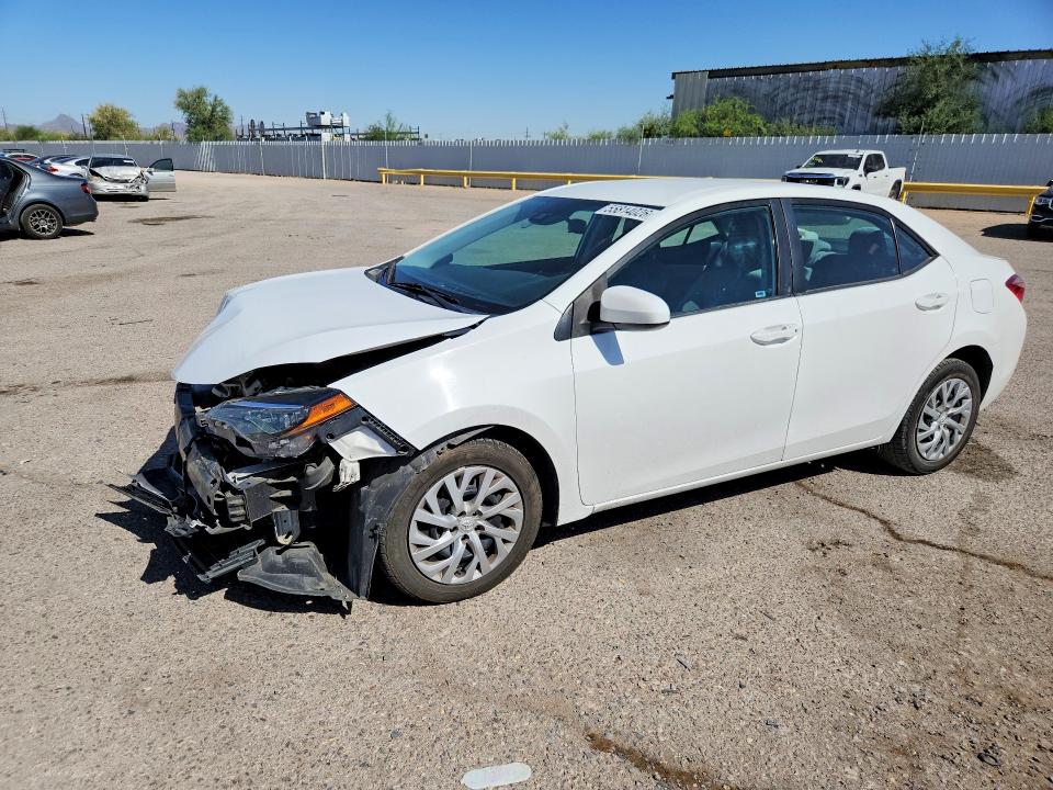 2018 Toyota Corolla VIN 5YFBURHE4JP828271 COPART salvage auction — FRONT END, Az - Cert Of Title - Salvage, sold $3,550 on 2026-07-10 (photo 1)
