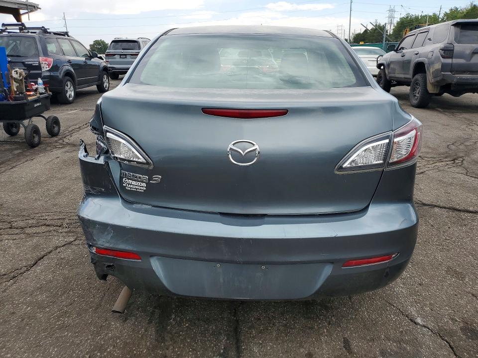 2012 Mazda 3 VIN JM1BL1UF8C1676229 COPART salvage auction — REAR END, Co - Rebuilt Salvage - Dealer Only, sold $325 on 2026-07-09 (photo 6)