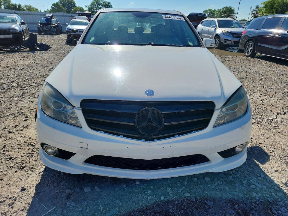 2010 Mercedes-benz C class VIN WDDGF8BB1AR106566 COPART salvage auction — WATER/FLOOD, Oh - Cert Of Title-Flood History, sold $425 on 2026-07-10 (photo 5)