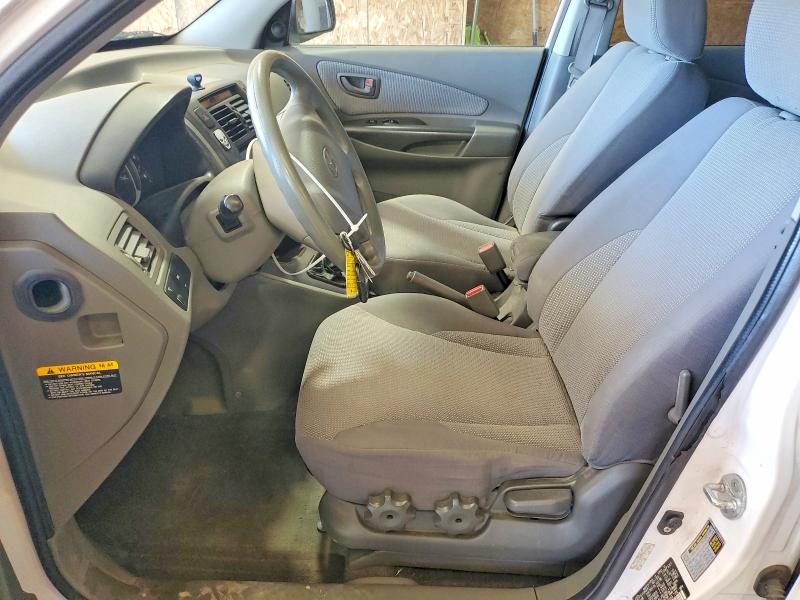 2008 Hyundai Tucson VIN KM8JM12B78U897959 COPART salvage auction — FRONT END, PA - CERTIFICATE OF SALVAGE, sold $175 on 2026-07-02 (photo 7)