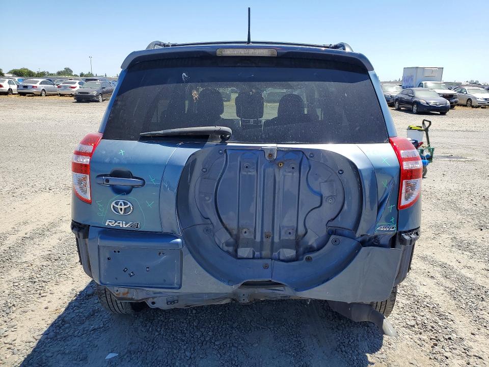 2011 Toyota Rav4 VIN 2T3DK4DV0BW045933 COPART salvage auction — REAR END, Ca - Salvage Certificate, sold $3,550 on 2026-07-02 (photo 6)