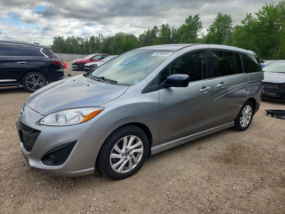 2017 Mazda 5 VIN JM1CW2CL6H0194610 COPART salvage auction — REAR END, On - Permit Salvage, sold $2,600 on 2026-07-14 (photo 1)