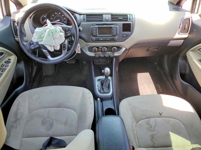 2013 Kia Rio VIN KNADN5A39D6137463 COPART salvage auction — FRONT END, Co - Salvage Title, sold $300 on 2026-07-14 (photo 8)