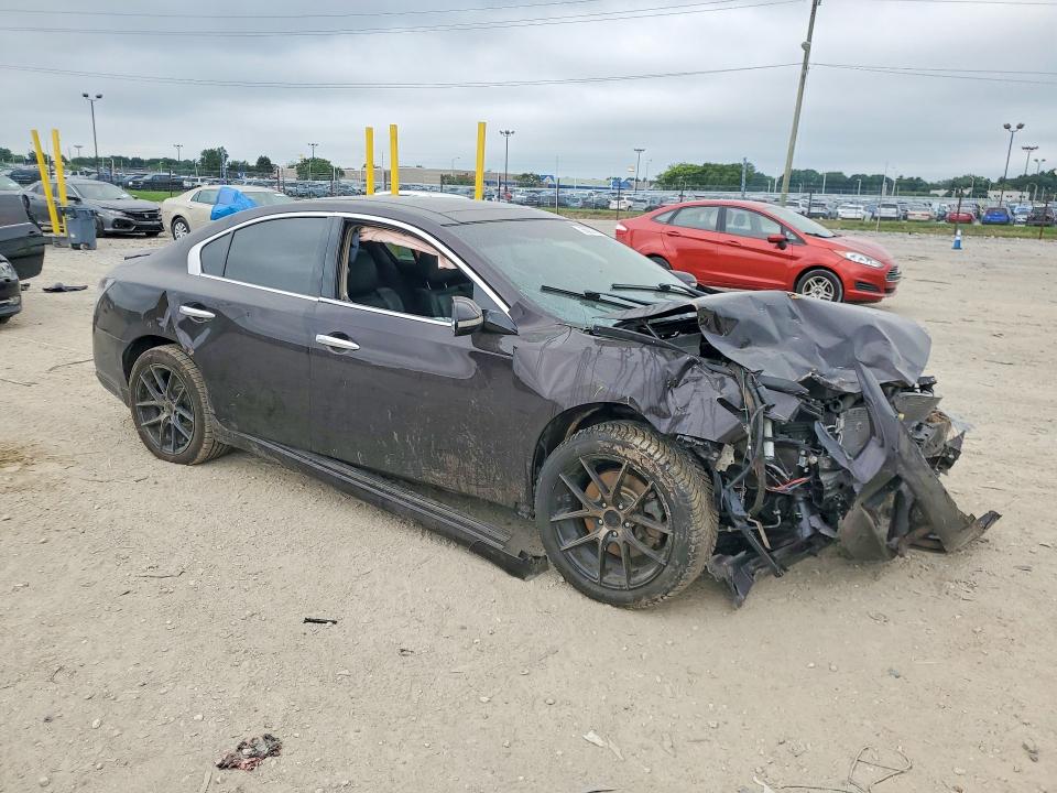 2014 Nissan Maxima VIN 1N4AA5AP9EC913121 COPART salvage auction — FRONT END, In - Cert Of Title-Salvage Title, sold $475 on 2026-07-10 (photo 4)
