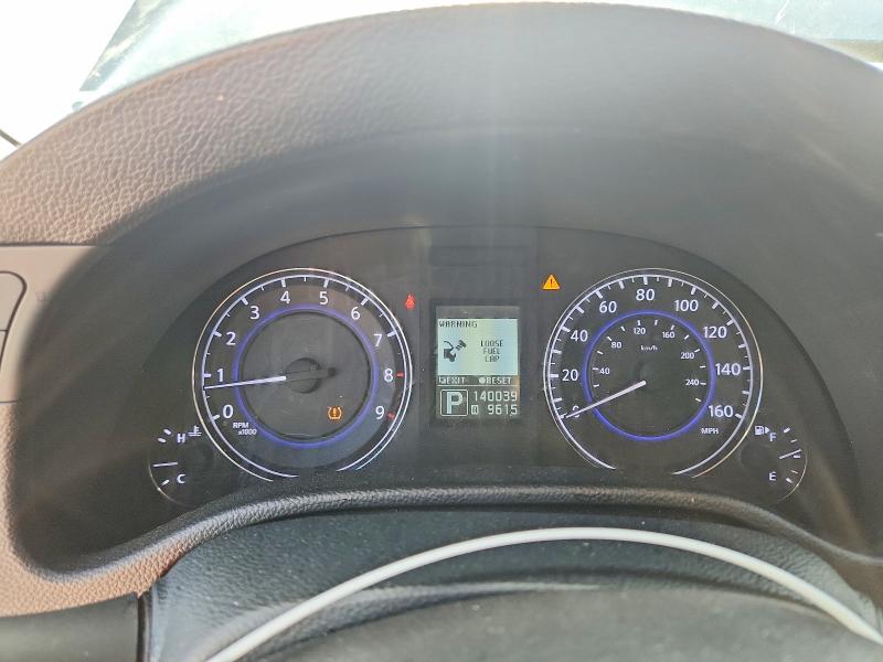 2011 Infiniti G VIN JN1CV6FE8BM951629 COPART salvage auction — REAR END, Tx - Salvage Vehicle Title, sold $925 on 2026-07-08 (photo 9)
