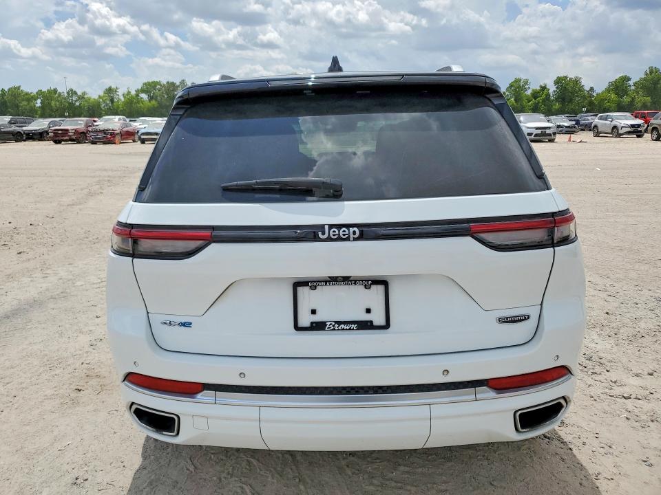 2023 Jeep Grand cherokee VIN 1C4RJYE69P8788739 COPART salvage auction — FRONT END, Tx - Salvage Vehicle Title, sold $11,800 on 2026-07-02 (photo 6)
