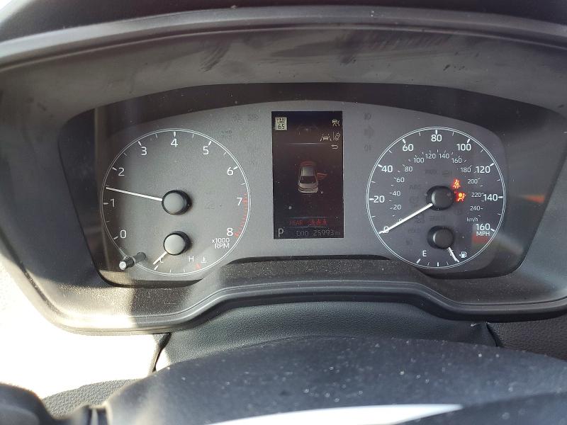 2025 Toyota Corolla VIN 5YFB4MDEXSP275068 COPART salvage auction — FRONT END, Ca - Salvage Certificate, sold $7,400 on 2026-07-13 (photo 9)
