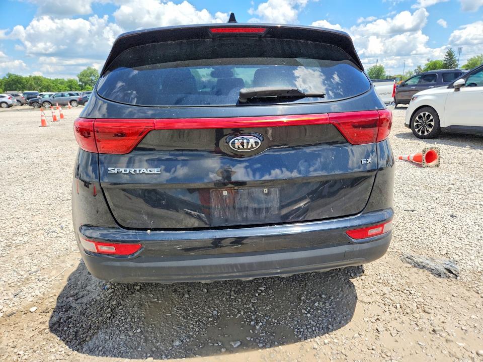 2017 Kia Sportage VIN KNDPN3AC6H7067859 COPART salvage auction — FRONT END, Oh - Certificate Of Title, sold $2,450 on 2026-07-07 (photo 6)